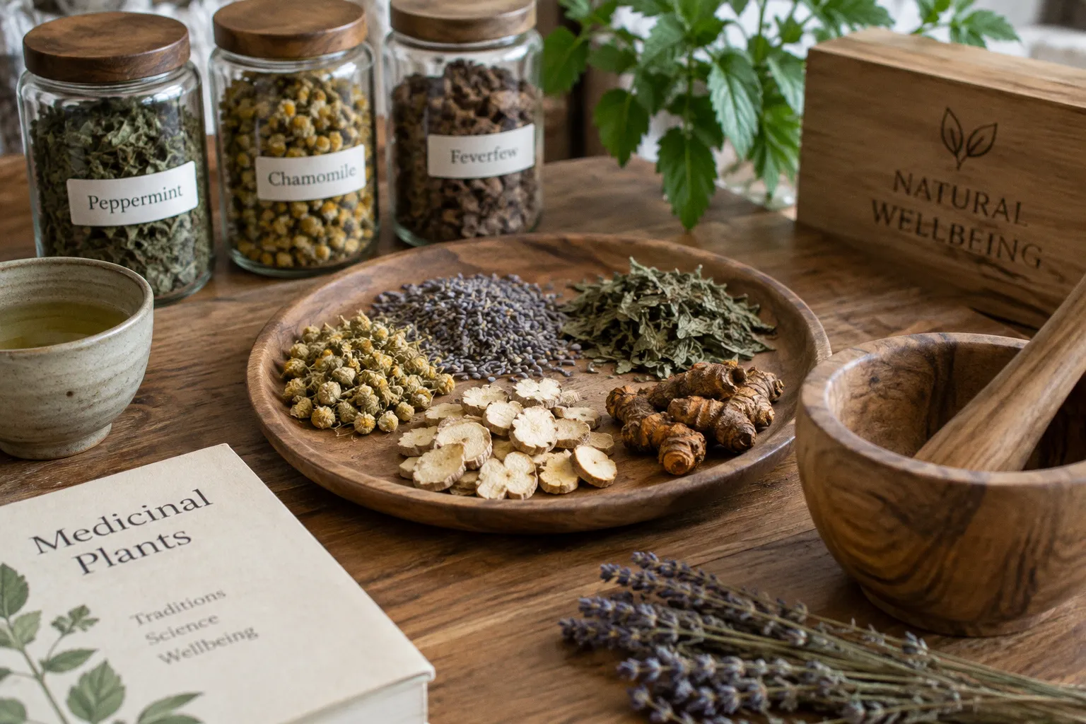 Can Medicinal Plants Support Migraine Relief? A Review of Five Key Botanicals