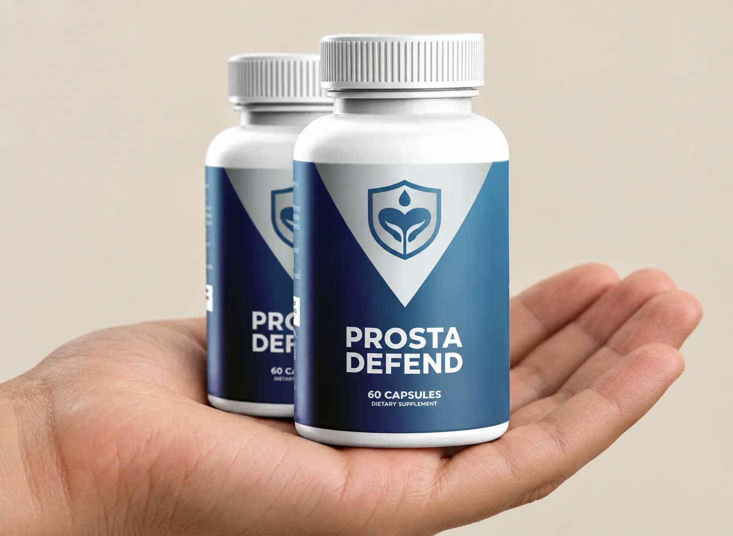 ProstaDefend — the package held in a hand