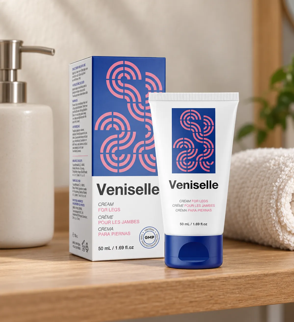 Veniselle — the package in everyday use
