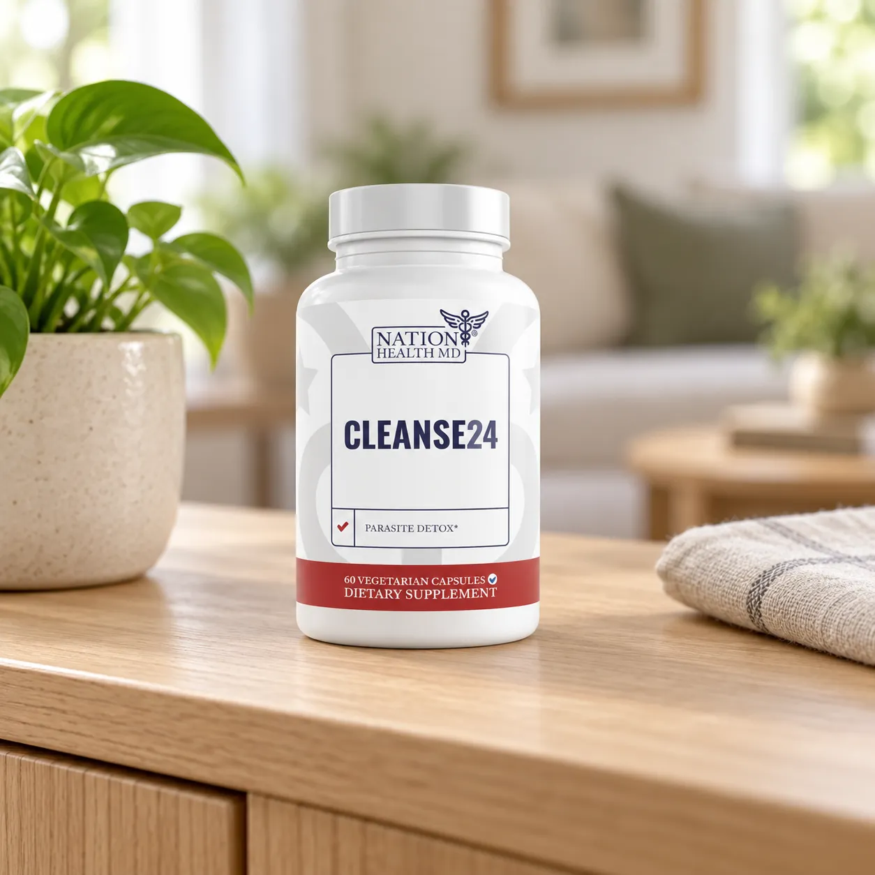 Cleanse 24 VSL — the package in everyday use