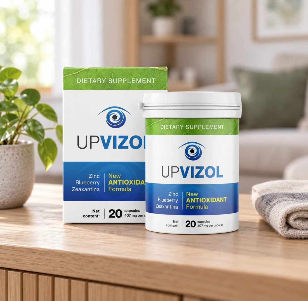 UpVizol — the package in everyday use