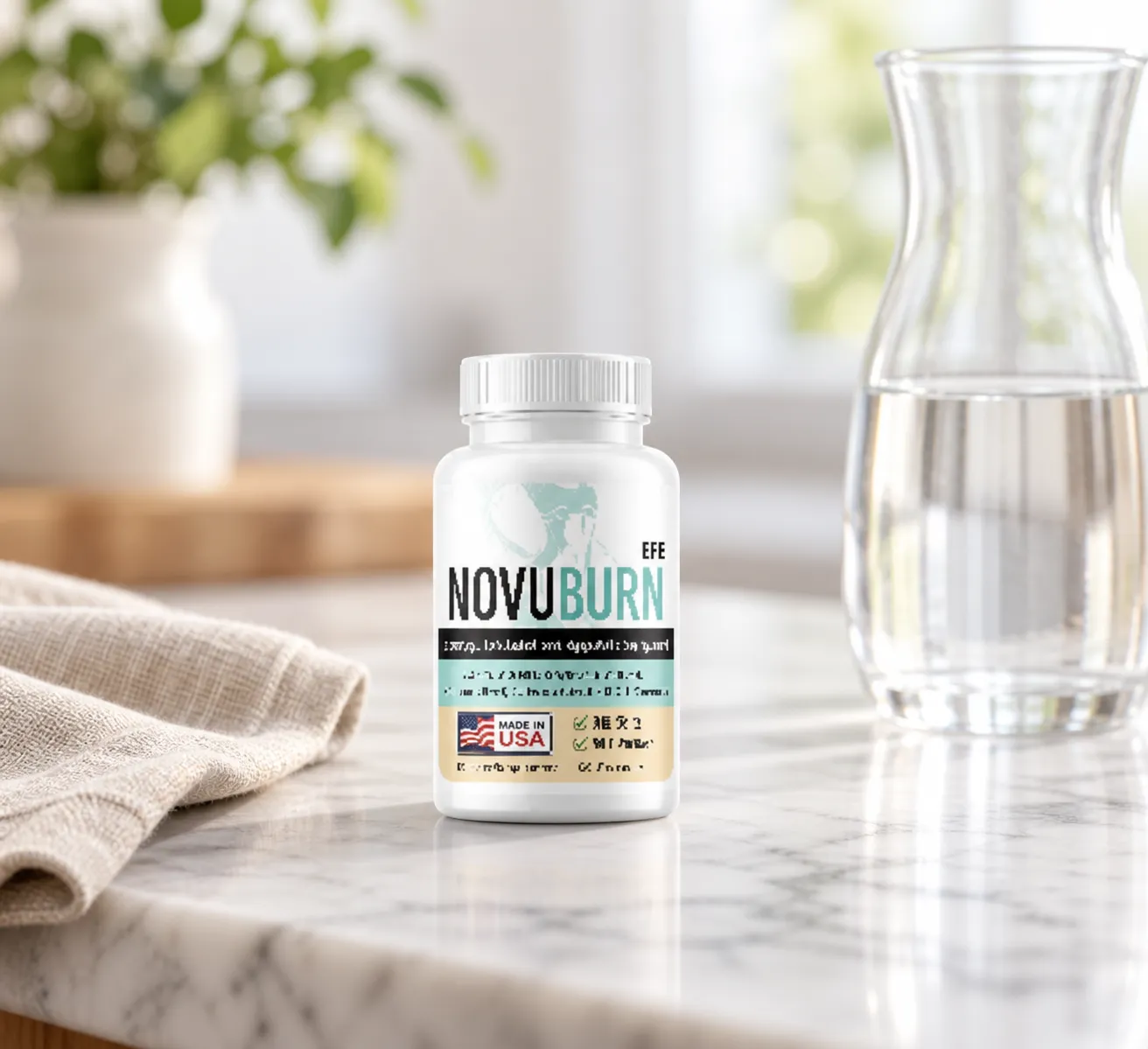 NovuBurn — the package in everyday use
