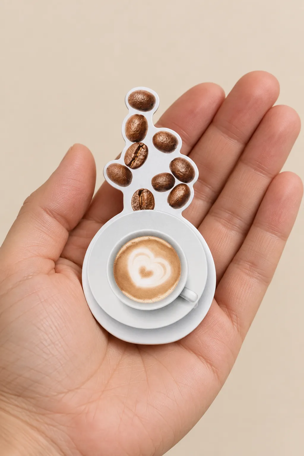 FitSpresso — the package held in a hand
