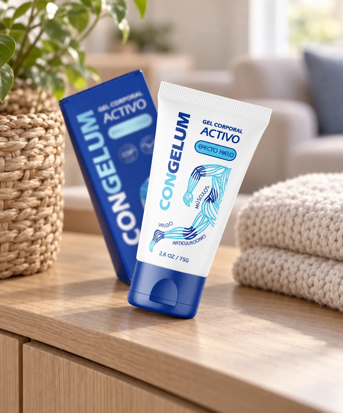 Congelum — the package in everyday use