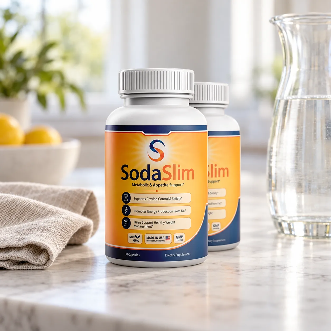 SodaSlim — the package in everyday use